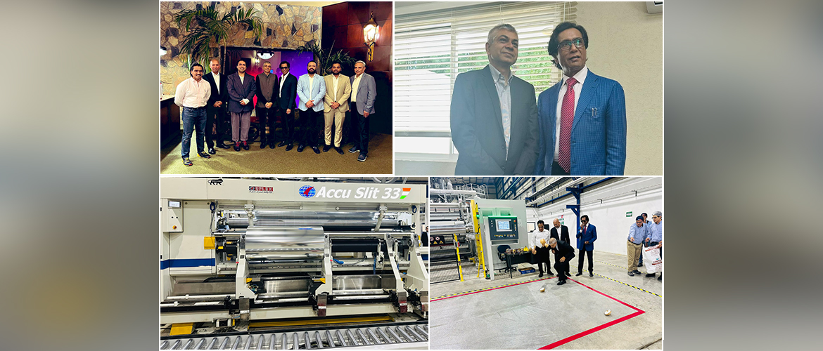  <div style="color: #fff; font-weight: 600; font-size: 1.5em;">
<p style="font-size: 13.8px;">Amb Pankaj Sharma visited facilities of Uflex Ltd at Altamira,State of Tamaulipas. Participated in inauguration of new packaging material manufacturing line installed with fully made in India machines & technology.

He meet with the Chairman Mr.Ashok Chaturvedi & listened to the success story of the company.<br /><span style="text-align: center;">24.01.2024</span></p>
</div>