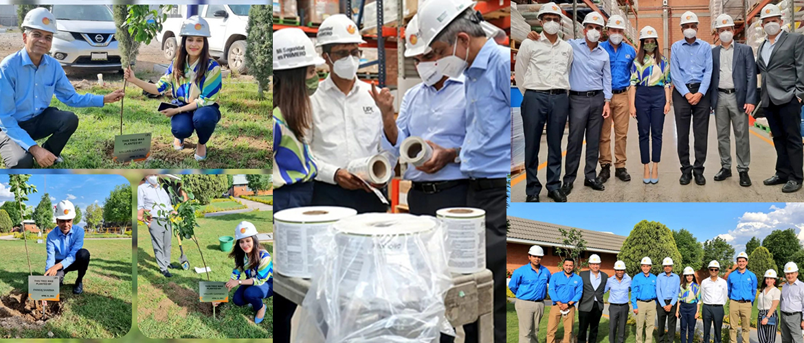  <div style="fcolor: #fff; font-weight: 600; font-size: 1.5em;">
<p style="font-size: 13.8px;">On the occasion of inauguration of new manufacturing plant of UPL Agro Ltd at Ramos Arizpe, Coahuila, Ambassador Pankaj Sharma & Second Secretary (E&C), Vallari Gaikwad visited UPL Agro's plant in Saltillo.
Partaking in UPL's vision of sustainability,they also planted trees in its garden. 

<br /><span style="text-align: center;">22 April 2022</span></p>
</div>

