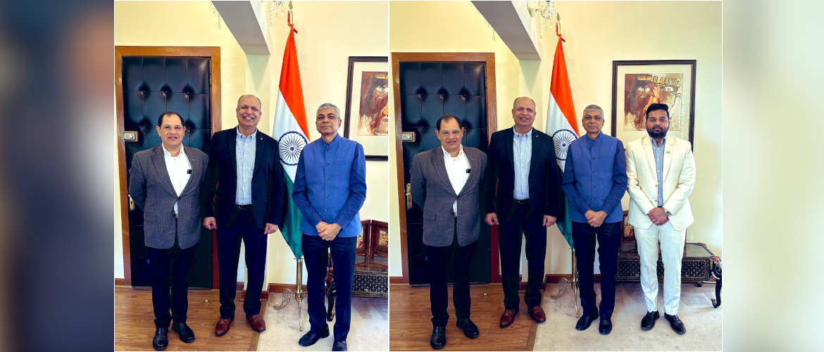  <div style="color: #fff; font-weight: 600; font-size: 1.5em;">
<p style="font-size: 13.8px;">
Amb Pankaj Sharma met with Mr. Umesh, Co-Founder & CEO, Cam Com & Luis G Lizcano from femia news.

Glad to hear about the success story of Mr. Umesh & his company. The new AI based technology that they will bring to Mexico will further help different sectors like automotives.



<br /><span style="text-align: center;">07.02.2024</span></p>
</div>
