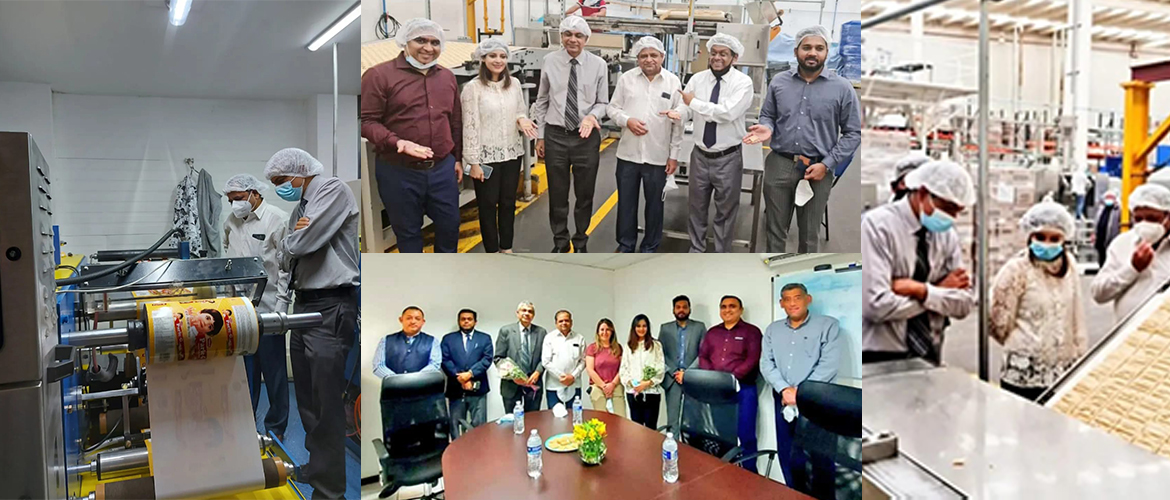  <div style="fcolor: #fff; font-weight: 600; font-size: 1.5em;">
<p style="font-size: 13.8px;">Ambassador Pankaj Sharma and Embassy officials visited manufacturing plant of Parle G company in Mexico City, first such unit of an Indian food processing company in entire Americas! 
<br /><span style="text-align: center;">05 April 2022</span></p>
</div>

