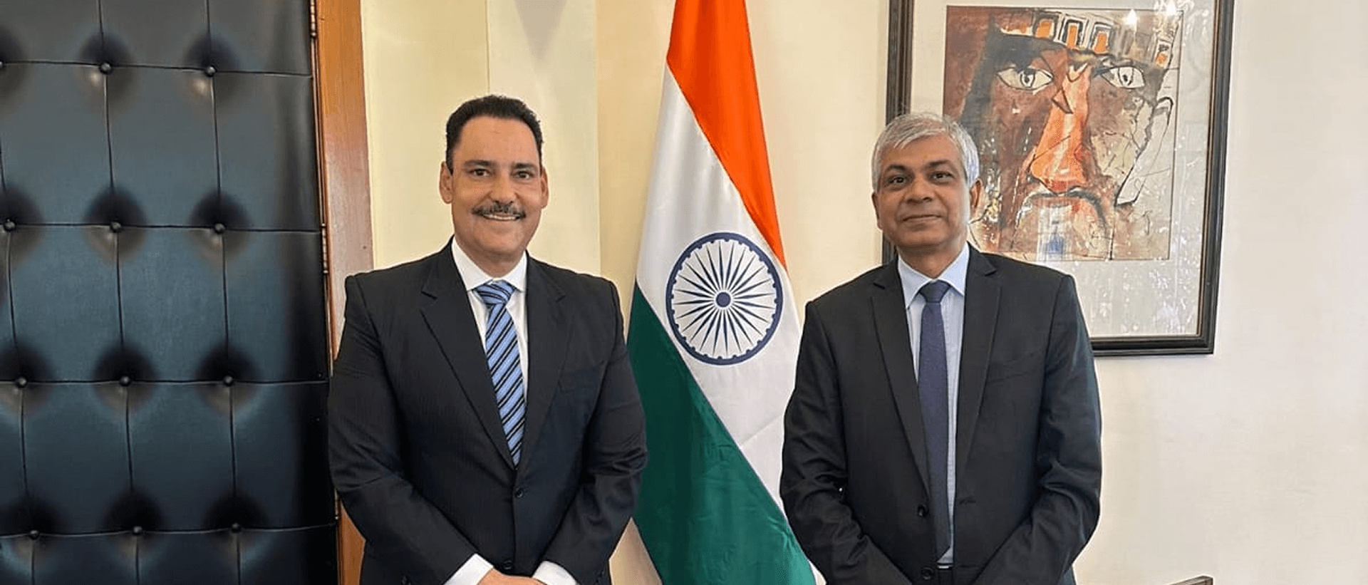  <div style="color: #fff; font-weight: 600; font-size: 1.5em;"> 
<p style="font-size: 13.8px;">Met with H.E. Senator Juan Antonio Martín del Campo. We discussed avenues to deepen India–Mexico collaboration across multiple sectors.<br />
<span style="text-align: center;">04.11.2025</span></p> </div>