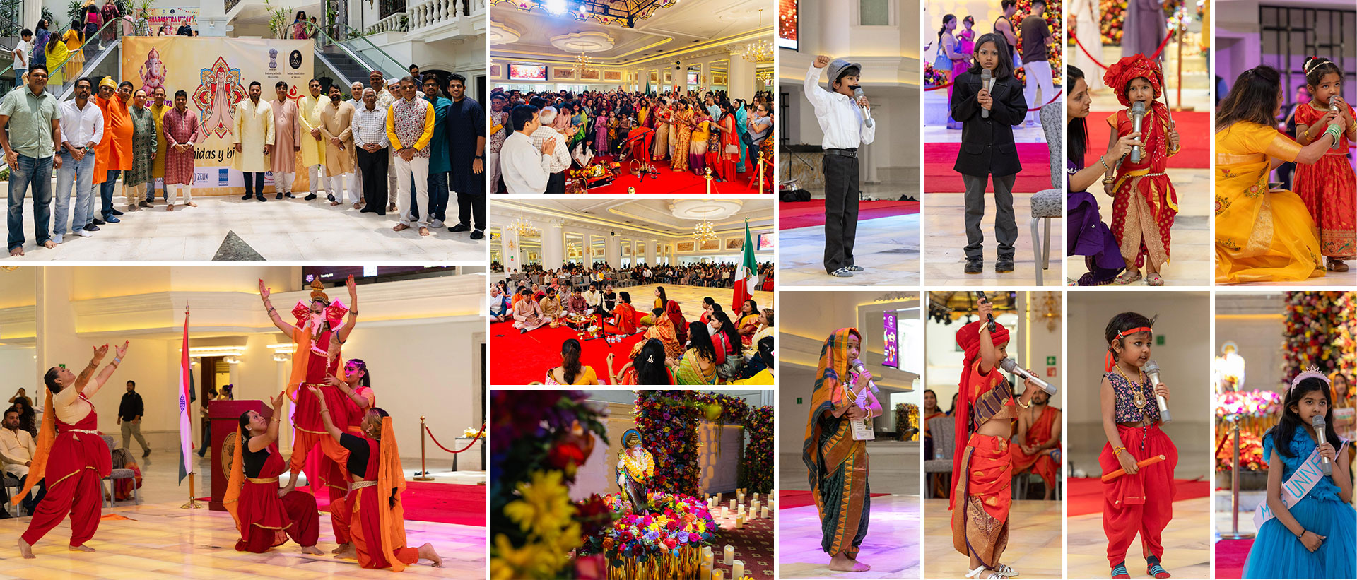  <div style="color: #fff; font-weight: 600; font-size: 1.5em;"> <p style="font-size: 13.8px;">Maharashtra Utsav with Ganesh Chaturthi celebrations organized by Embassy of India and Indian Association of Mexico in Mexico City. 31.08. 2025 / Maharashtra Utsav with Ganesh Chaturthi celebrations organized by Embassy of India and Indian Association of Mexico in Mexico City<br /><span style="text-align: center;">31.08.2025</span></p> </div>